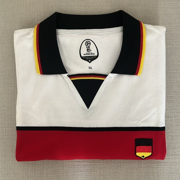 OFFICIAL FIFA WORLD CUP Shirt, Team: Germany (in Russia 2018), Brand New - SZ XL - Picture 5 of 7